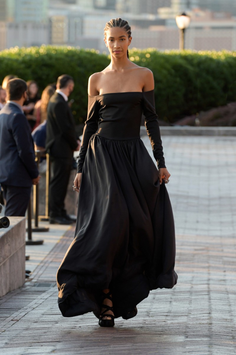 strapless open back dress ASHLEYlauren Style 12240