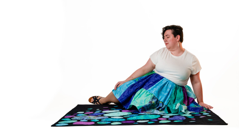 Making a Batik Skirt and Art Quilt