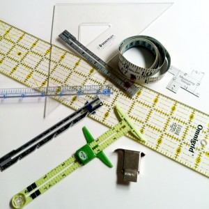 Here are some of the measuring tools I rely on to check accuracy.
