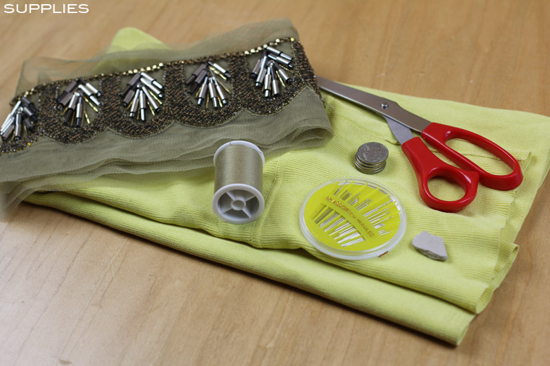 Embellished Skirt Supplies