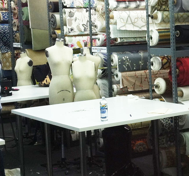 Project Runway All Stars filmed at Mood Fabrics.