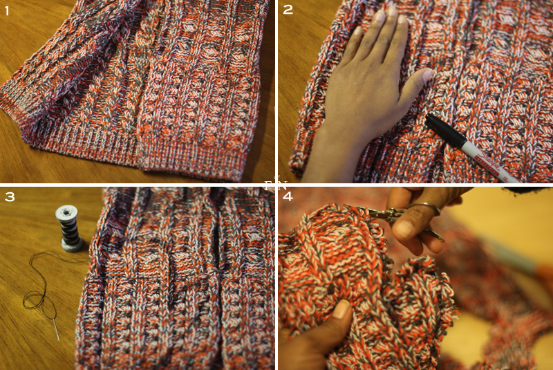 Sweater Mittens 3B