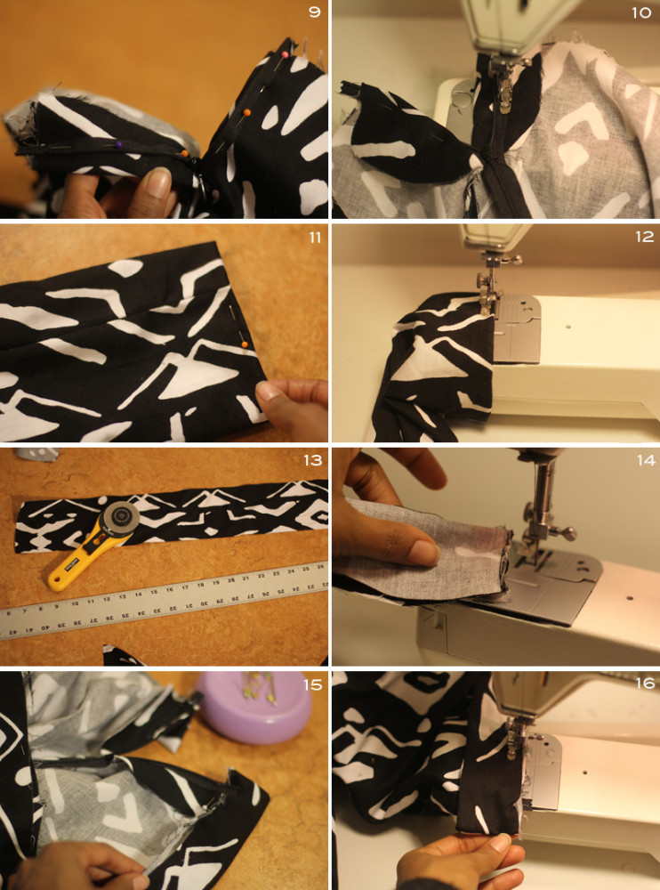 Tribal Print Tapered Trousers 4