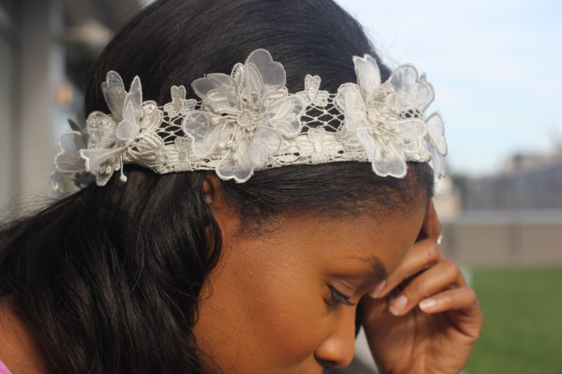 Fabric Floral Crown 5