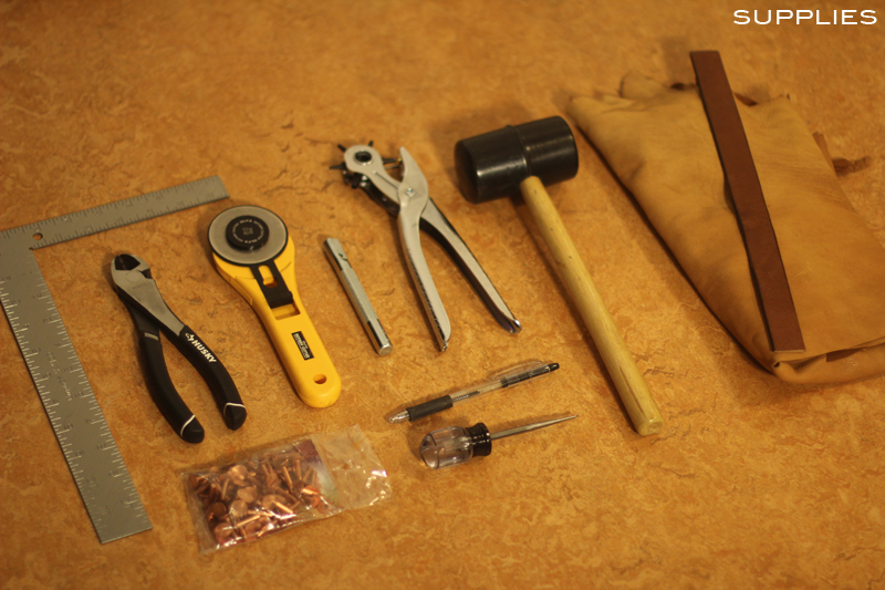 Handmade Leather Tool Roll 3