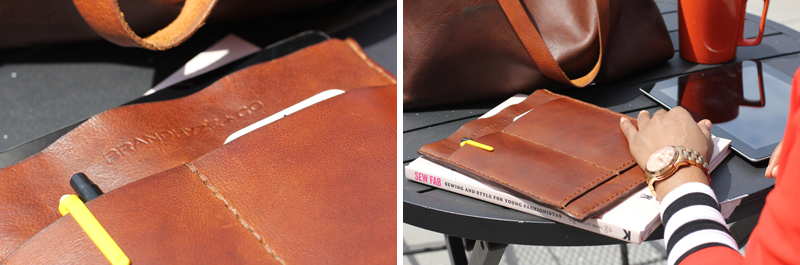 Leather iPad Sleeve 2