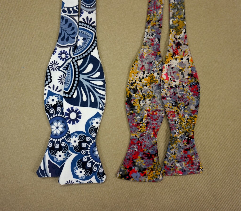 bow tie menswear sewing diy fashion