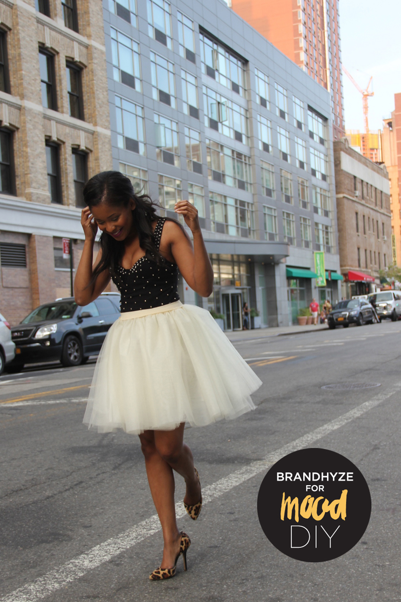 Elastic Waist Tulle Skirt 1