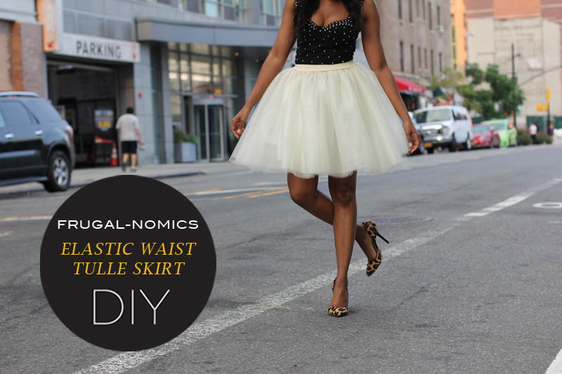 Elastic Waist Tulle Skirt 4