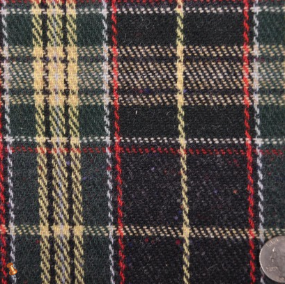 Forest/Yellow/Red/Navy/White Plaid Coating