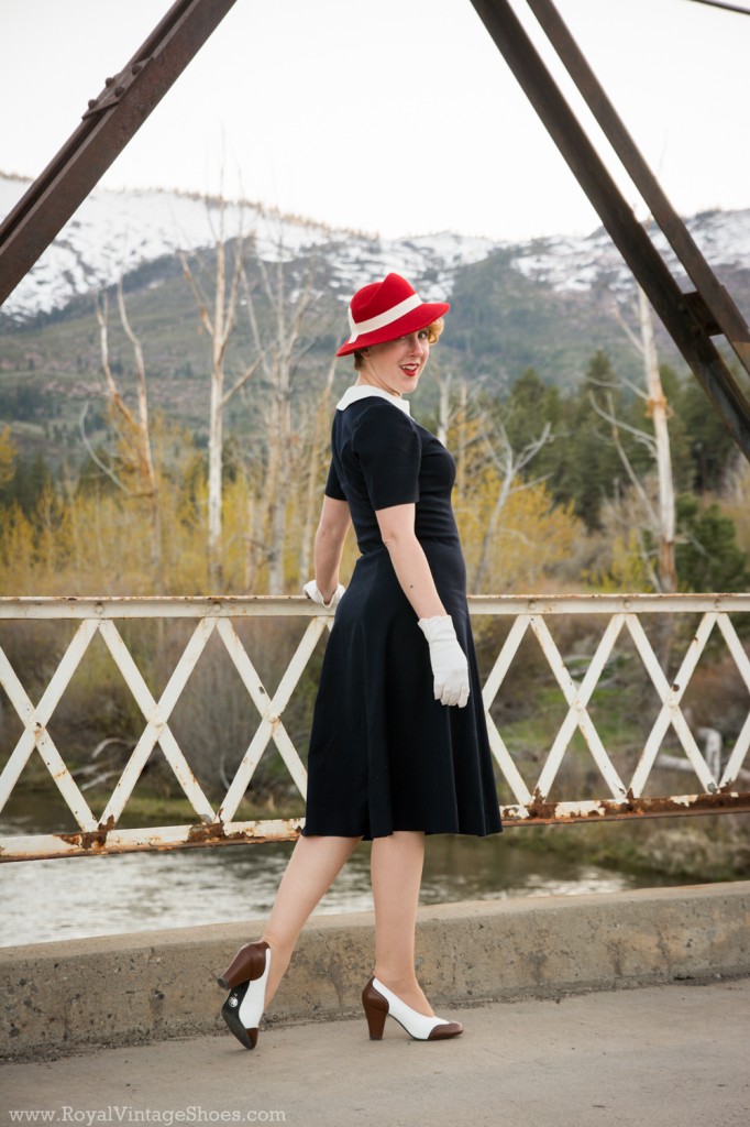 1940s Agent Carter costume from original vintage DuBarry pattern