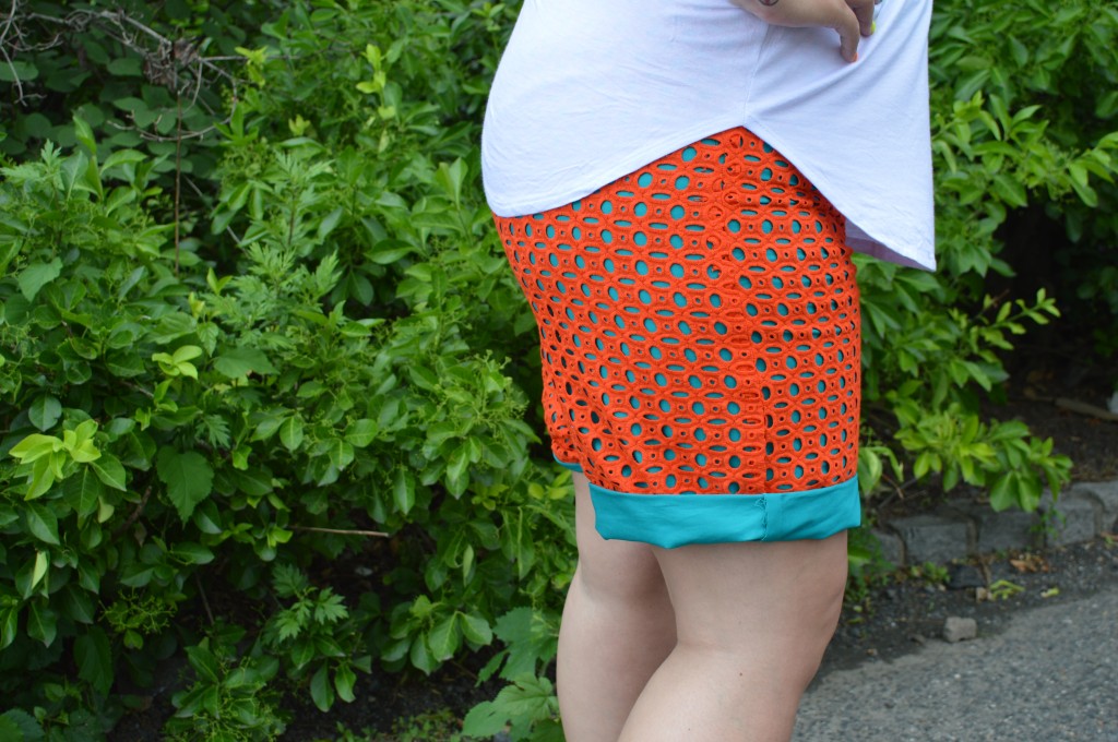 Bright Summer Eyelet Shorts