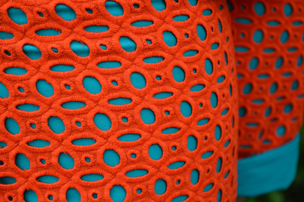 fashion eyelet shorts sewing diy