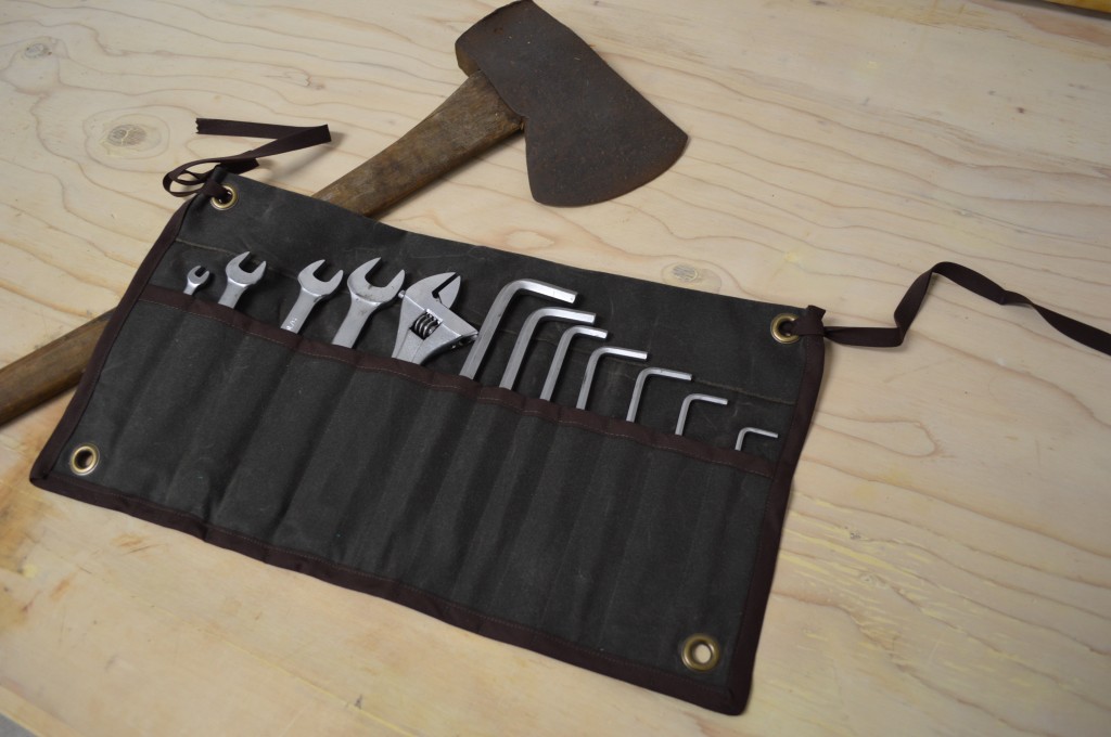 tool belt roll apron sewing diy