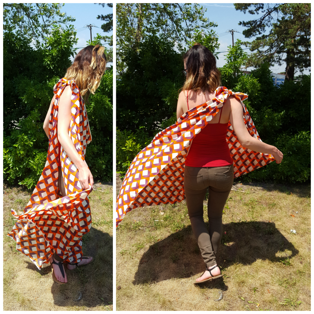 beach wrap cover up swim sewing diy
