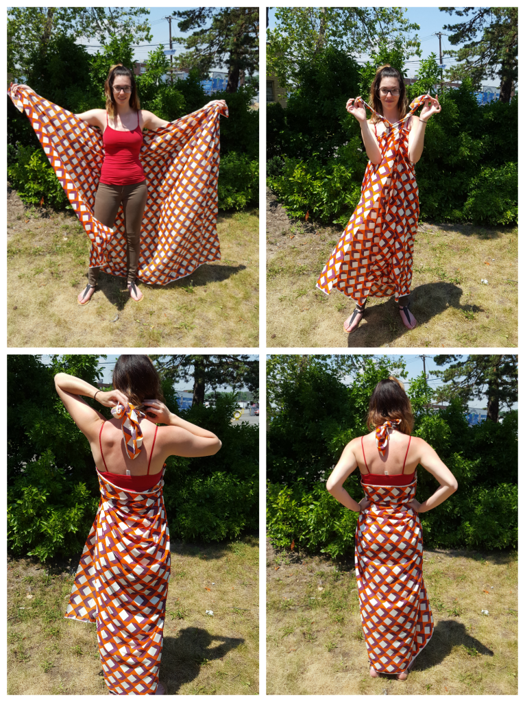 beach wrap cover up swim sewing diy