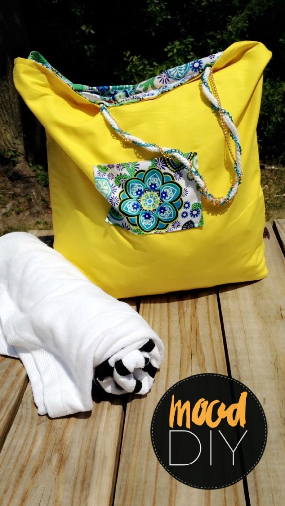 beach bag tote summer sewing diy