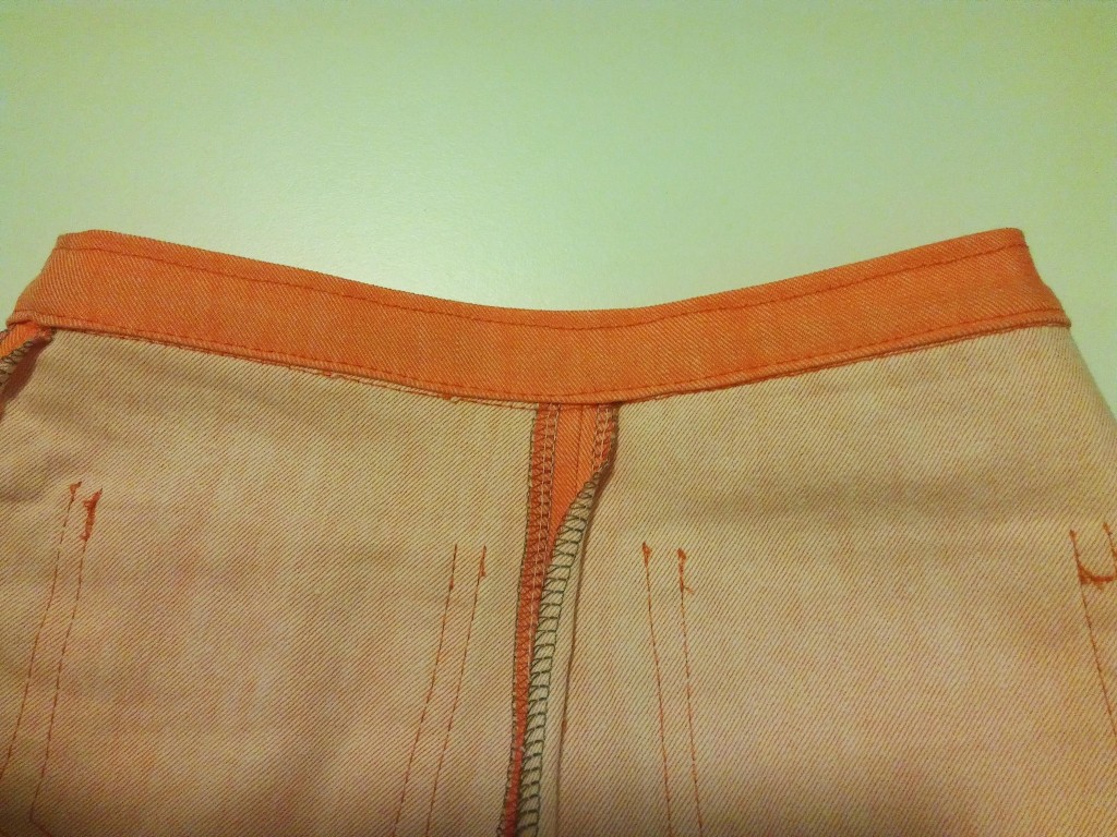 view at waistband