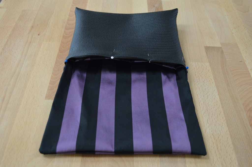 swatch mood clutch sewing diy