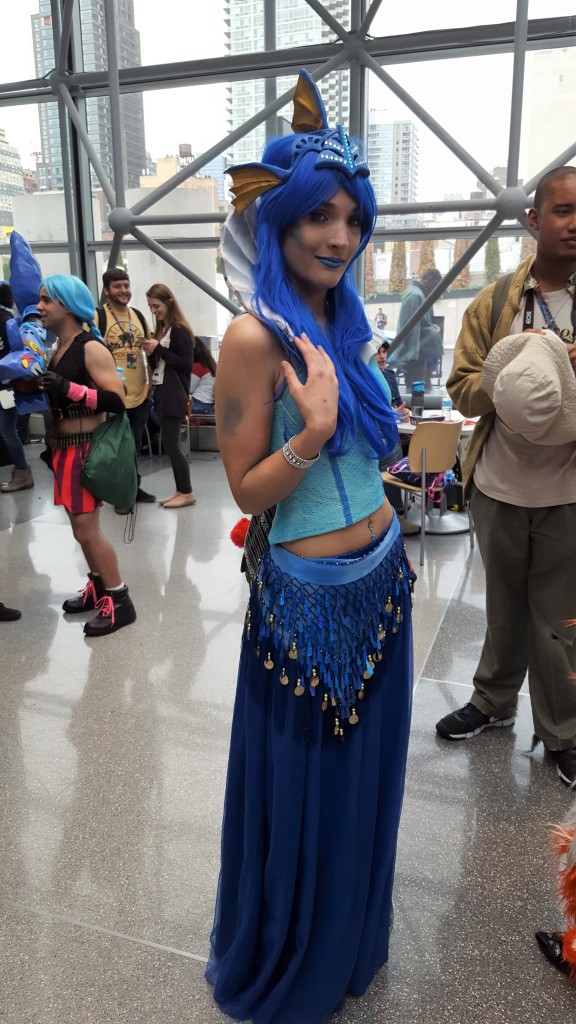 vaporeon pokemon cosplay nycc