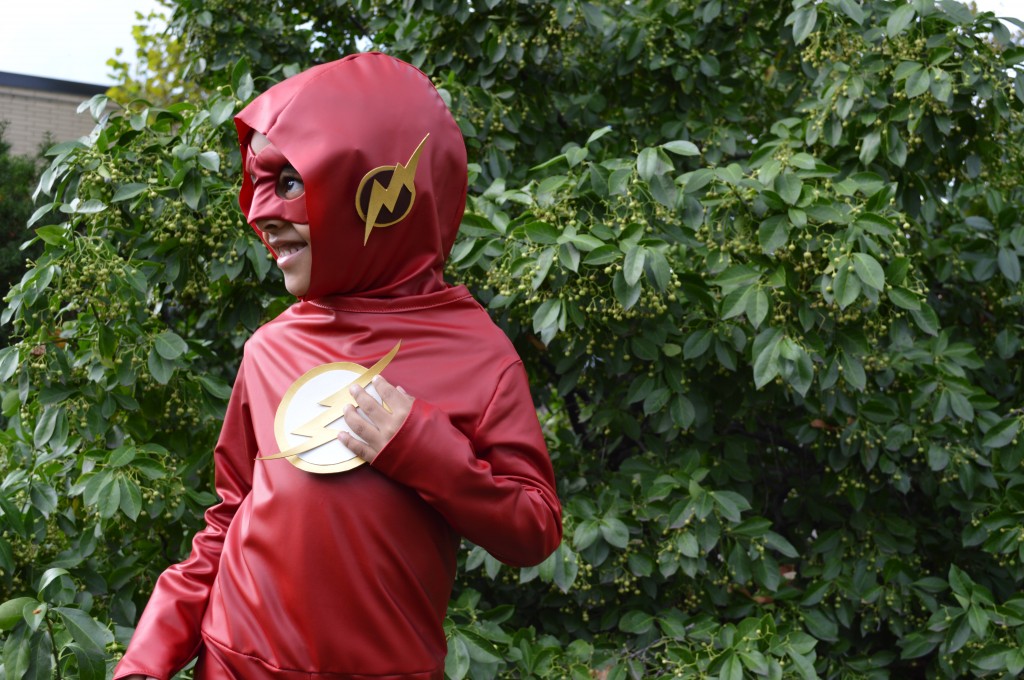 dc the flash halloween costume