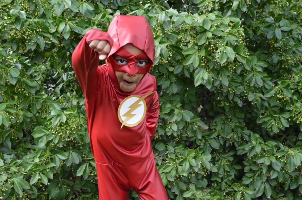 dc the flash halloween costume