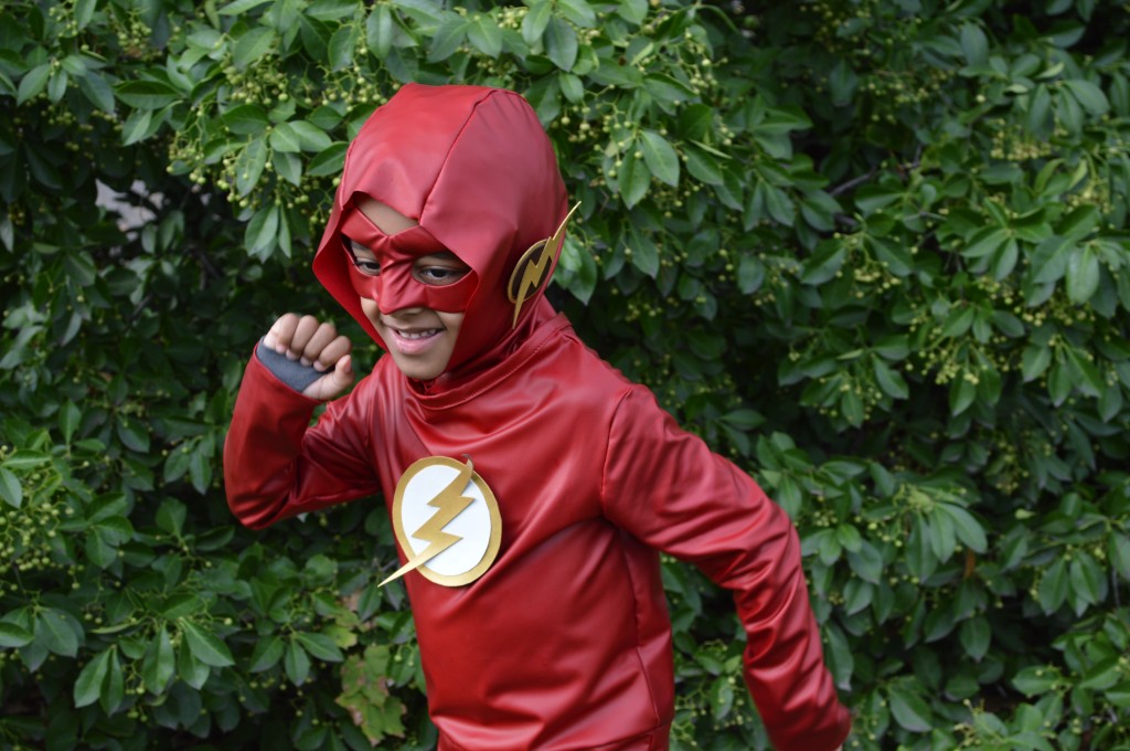 dc the flash halloween costume
