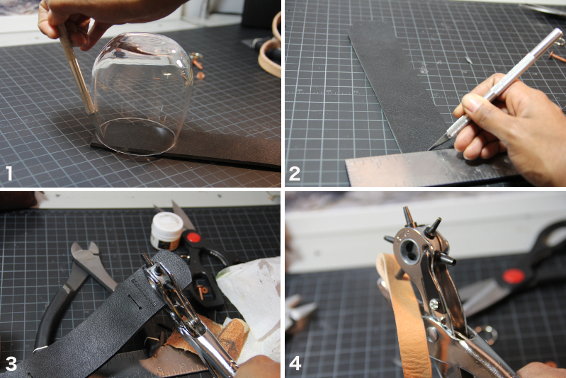2 Tone Leather Camera Strap3
