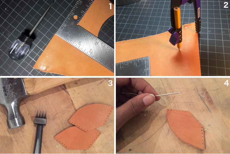 Leather Bookmark 3
