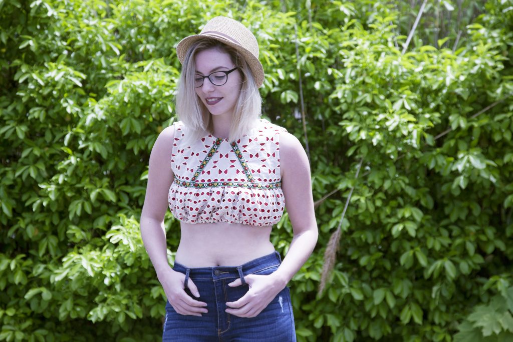 Cinco de Mayo Inspired Crop Top