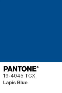Pantone Lapis Blue Swatch