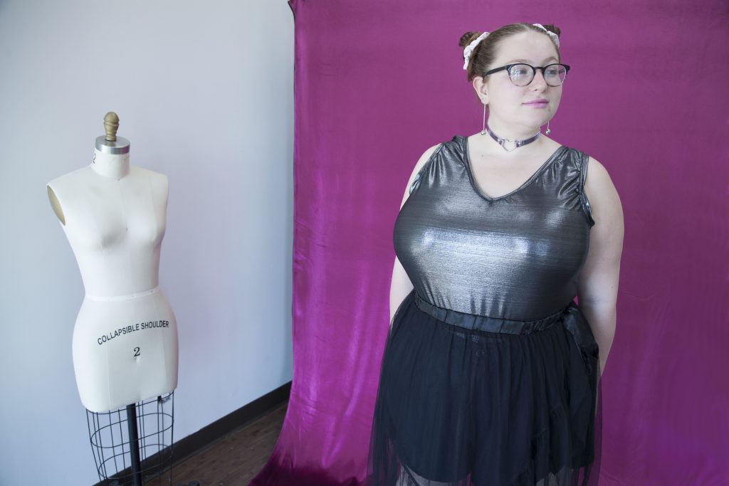 Just hanging out with this dress form 