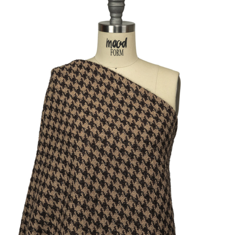 Houndstooth Acrylic Fabric