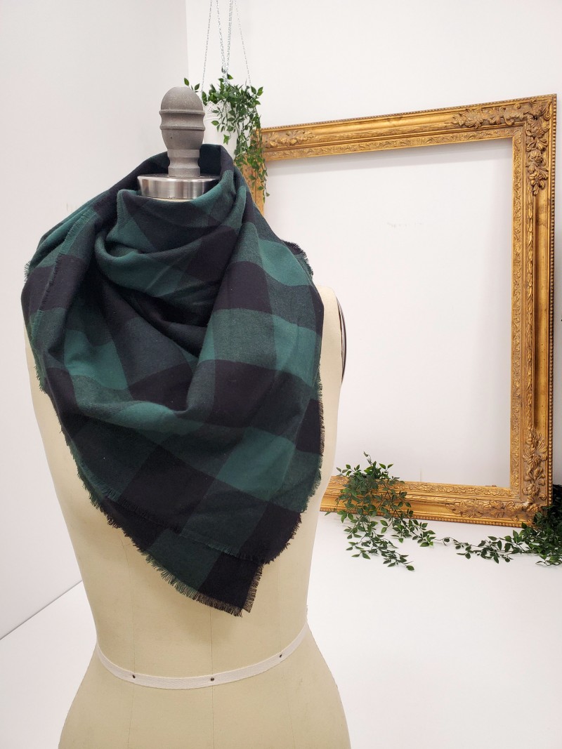 diy blanket scarf