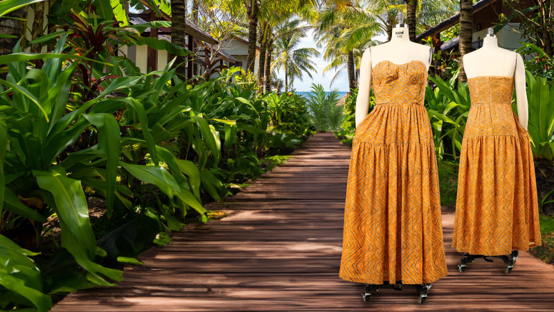 The Tamarind Dress - New Free Maxi Dress Sewing Pattern | Mood Sewciety