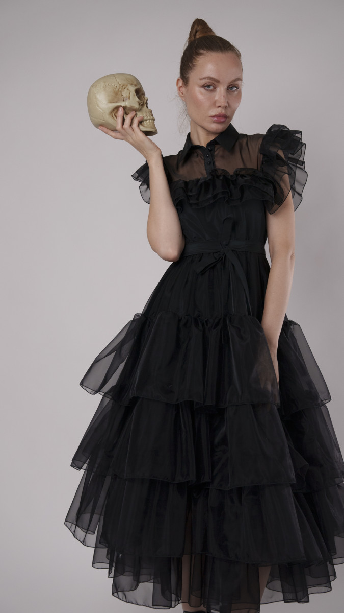 The Nightshade Dress Free Sewing Pattern