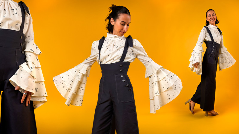 Saylor High-Waisted Pants | Free Sewing Pattern