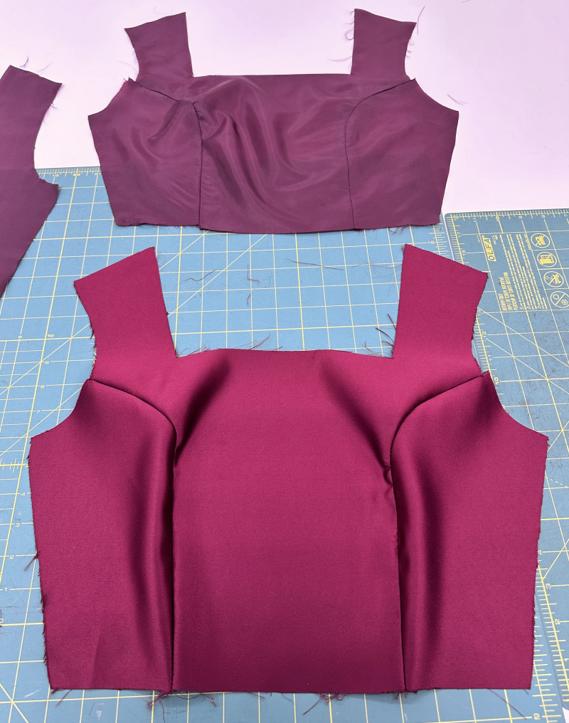 01 - Sew side front to front