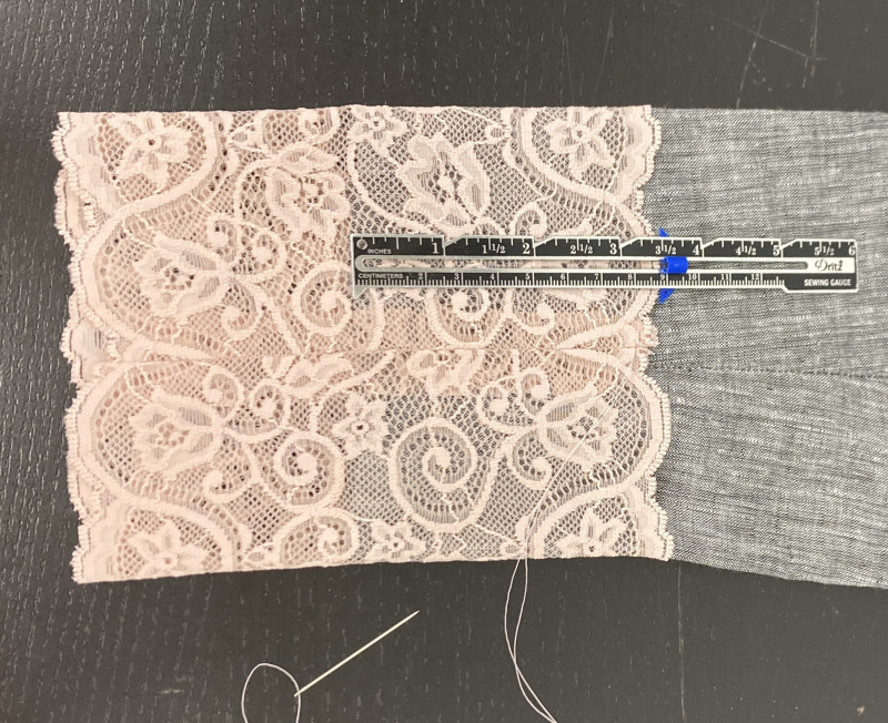 05 - Using Seam Gauge to Measure Hem (1)