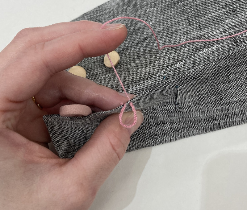 28 - Finished Chain Stitch Loop
