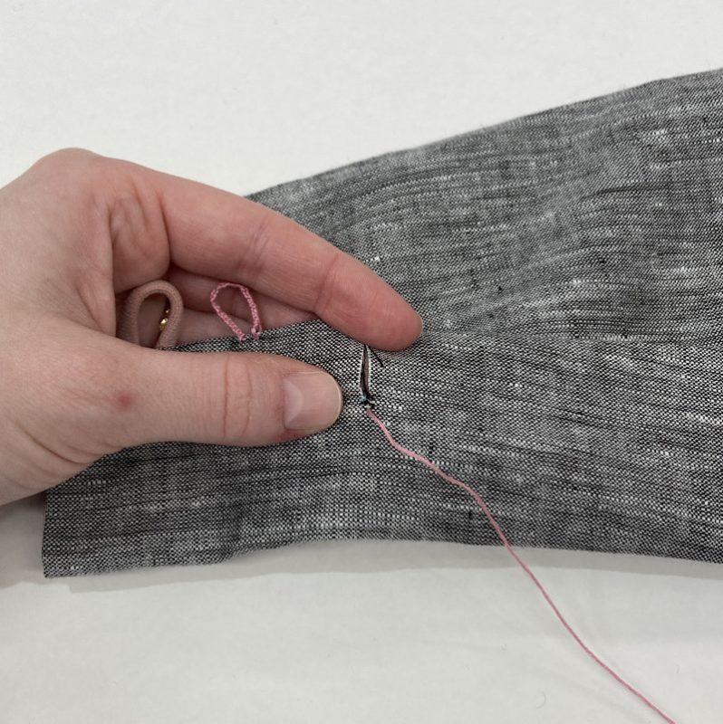 30 - Cut a Slit for Buttonhole