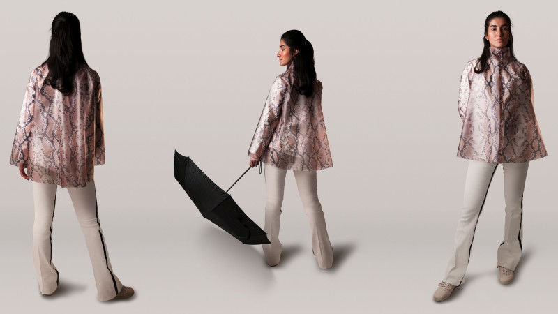 The Rattlescale Raincoat Free Sewing Pattern