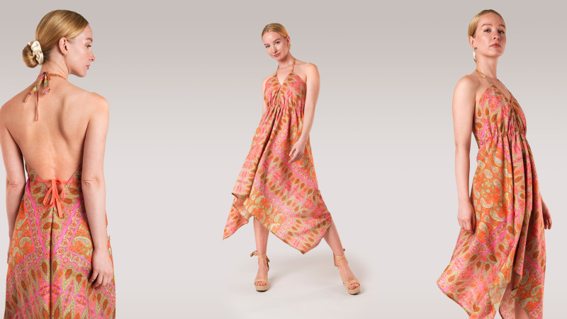 The Lanai Handkerchief Dress Free Sewing Pattern | Mood Sewciety