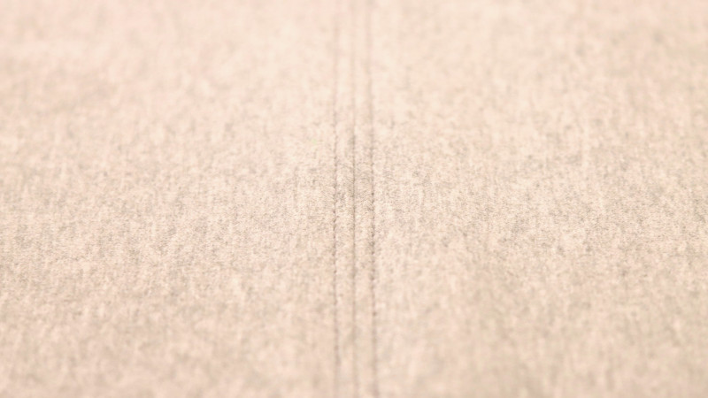 How To Create The Top Stitching at Center Front Of The Bivalvia Beach Romper In Stretch Cotton Fashion Fabric
