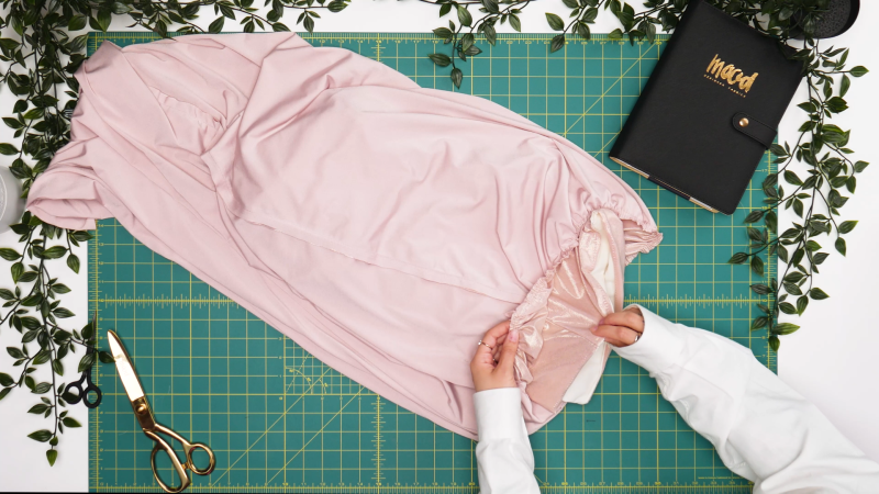 The Rosalina Bodycon Dress Free Sewing Pattern | Mood Sewciety