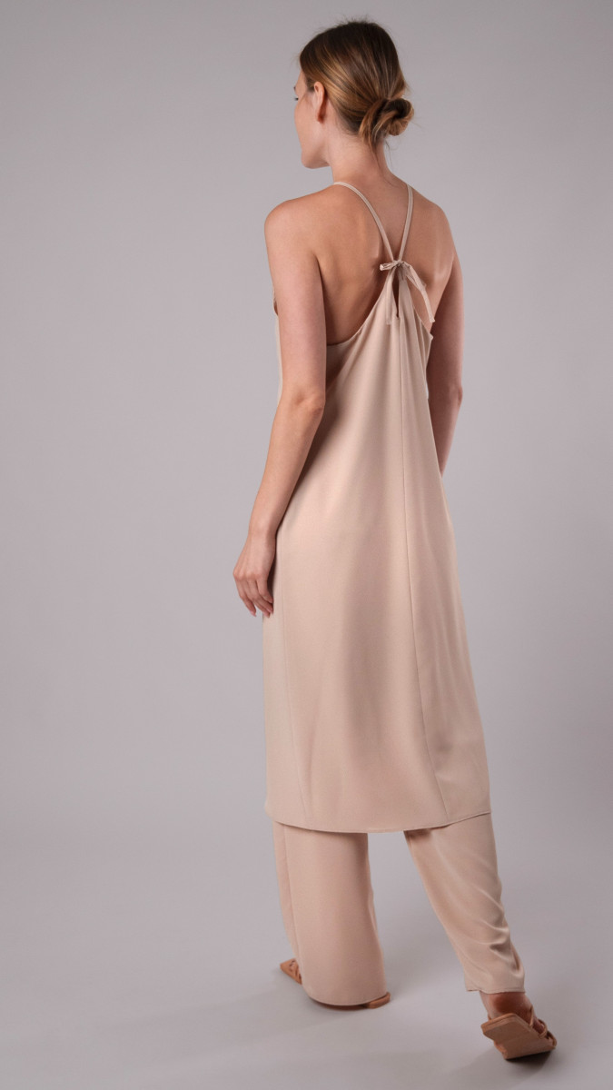 The Thelma Halter Top and The Louise Wide Leg Pants Free Sewing Patterns