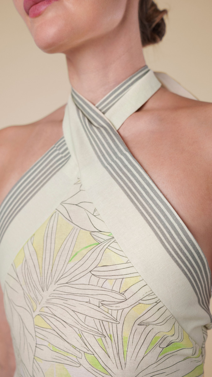 The Newport Tie Back Dress Free Sewing Pattern