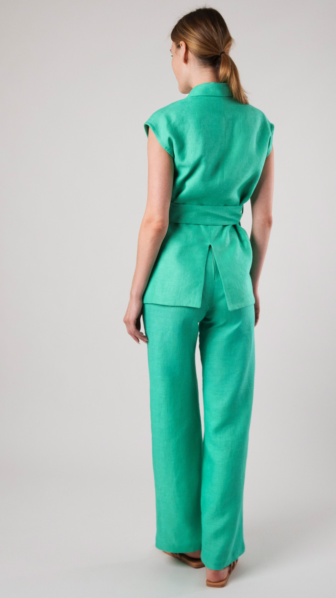 The Valerie Vest and The Penelope Pants Free Sewing Patterns
