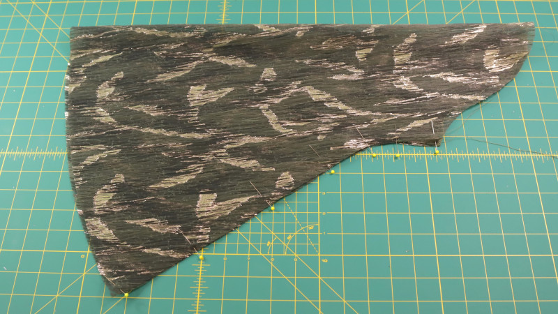 How To Sew The Inseam of The Sleeve For The Harper Plisse Dress In Plisse Brocade Fashion Fabric