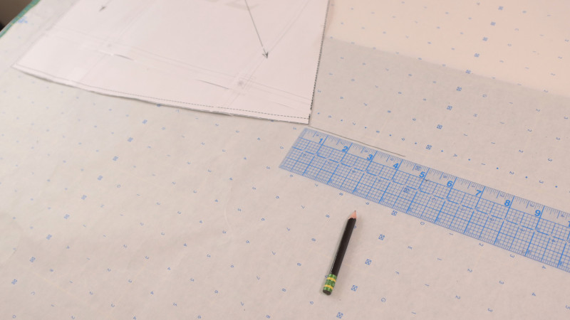 How To Extend The Bottom of The Dress For The Altered Hana Dress in Double Georgette Fashion Fabric